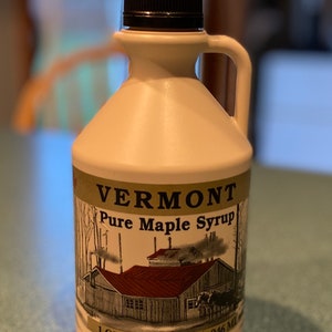 2024 QUART 100 Percent Pure Vermont Maple Syrup with FREE SHIPPING See Description image 2