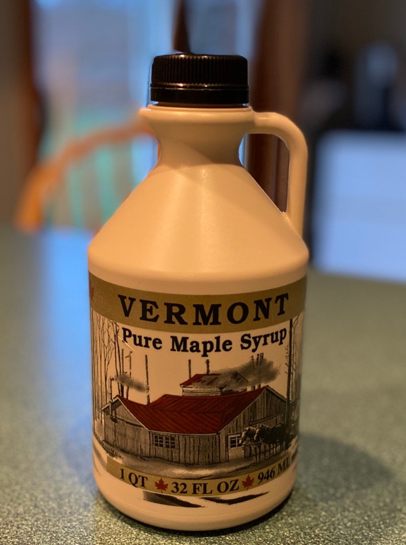 2024 QUART 100 Percent Pure Vermont Maple Syrup with FREE SHIPPING See Description image 2