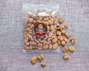 3 Individual Snack Packs 3oz each Pure Vermont Maple Peanuts FREE SHIPPING