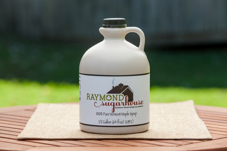 2024 1/2 GALLON 100 Percent Pure Vermont Maple Syrup with FREE SHIPPING image 1