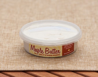 FREE SHIPPING 2 Vermont Maple Butter 8 oz. each PERFECT Hostess Gift