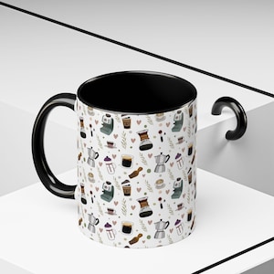 Coffee Lover&#39;s Accent Mug - Perfect for Gifts, Home, Office, Tea Time, Kitchen Decor