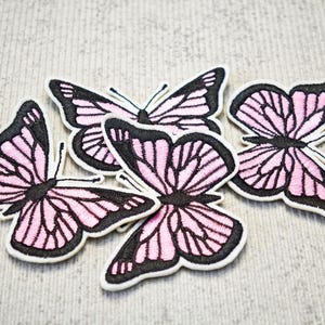 Butterfly Chenille Patch, Sew on Butterfly Patch, Butterfly Patch on Kids Clothes, DIY Patch, Hat Patch, Schoolbag Patch, Jacket Patch