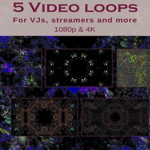 Psychedelic VJ Loop Pack: 4K Trippy Background Video (Download Now)