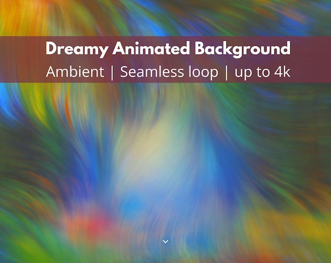 Dreamy Background Video Loop Animation (youtube, Stream, Editor ...