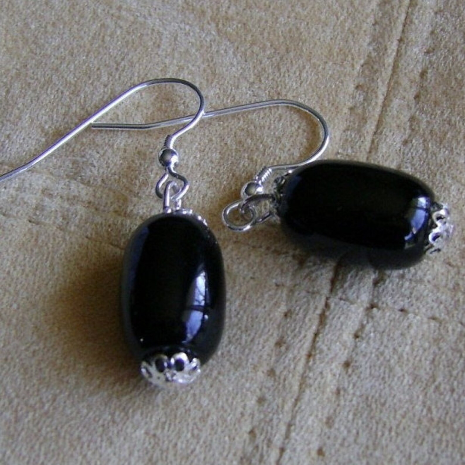 Pulsera De Piedras Preciosas Engastadas ónix Jaspe Cristal De Roca Plata 8 Mm - España