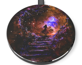 Fantasy Girl Portal Wireless Charger