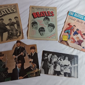 Very Rare Beatles Magazine Lot