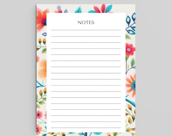 Afdrukbaar briefpapier|  Scandinavisch ontworpen papier| Gevoerd en ongevoerd briefpapier