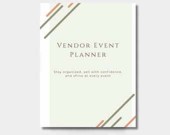 Craft Fair Starter Kit: Printable Checklists & Booth Planner (PDF)