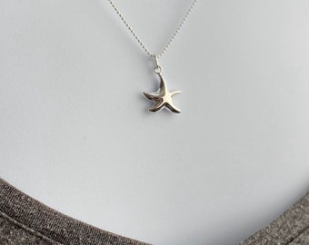 Sea Star Sterling Silver Charm Necklace