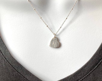 Heart Necklace in Sterling Silver