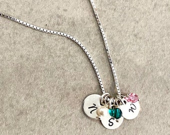 Initial Charm Necklace