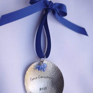 Personalized Baby's First Christmas Ornament by I Heart This image 2