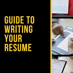 Guide to writing your resume
