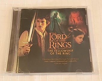 Lord of the Rings The Fellowship Of The Ring CD Original Movie Soundtrack