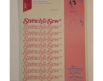 Vintage Stretch & Sew 1500 Pattern Basic Dress