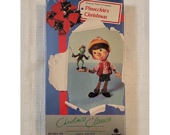 Pinocchio's Christmas [VHS] Vedyron Video Christmas Classics 1991