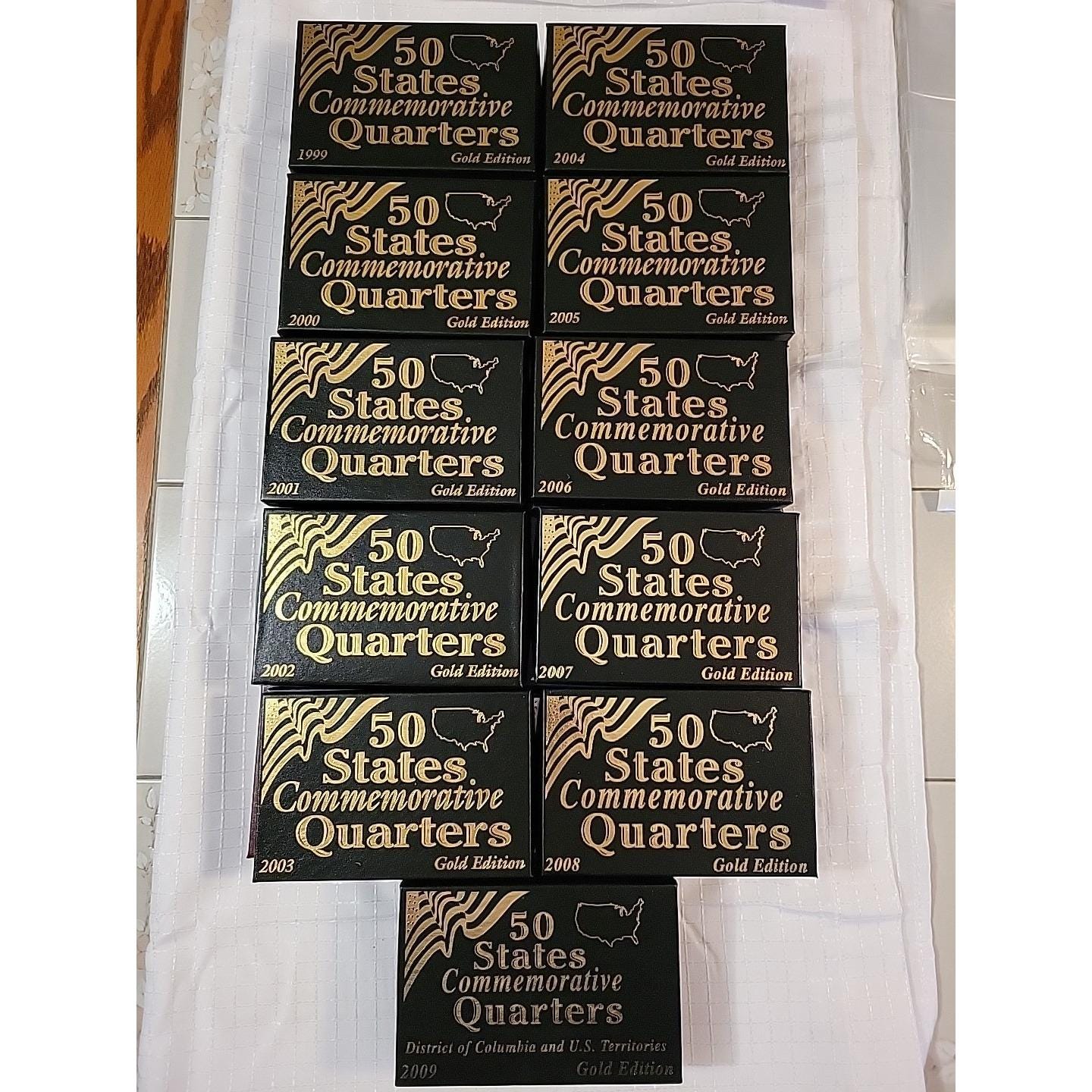50 States Commemorative Quarters 1999-2009