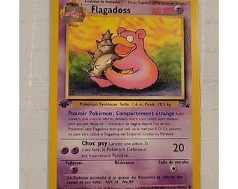 Slowbro Flossil 1st Edition Pokemon Vintage