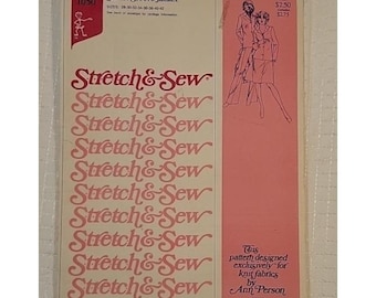 Vintage 1974 Stretch & Sew 1050 Pattern Set-In Sleeve Jacket