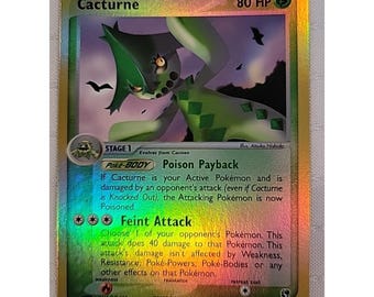 Pokemon Cacturne 2/100 Reverse Holo
