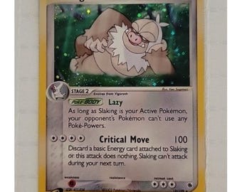 Slaking Pokemon Holo 12/109