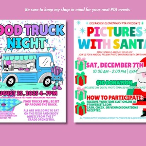 PTA Membership Competition Flyer Template Editable Class Challenge PTO Recruitment School Spirit Contest Social Media Graphic Canva Download image 13