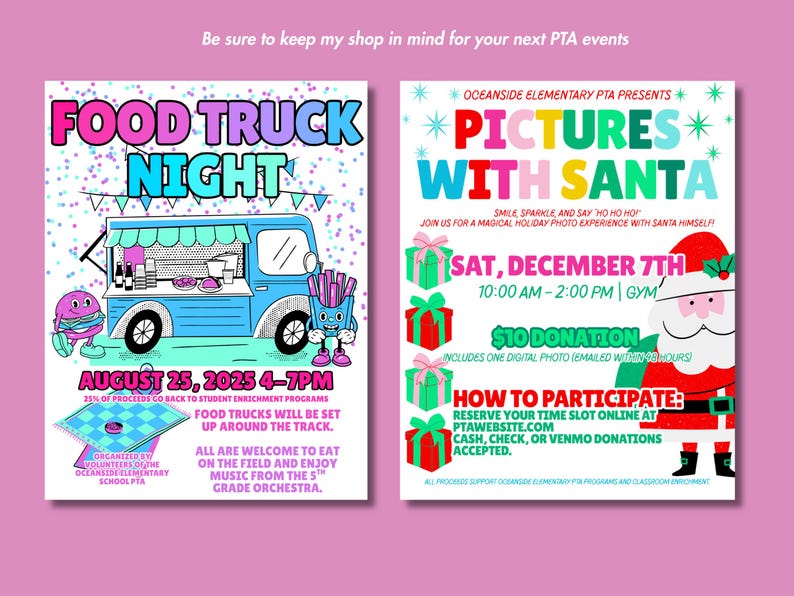 PTA Membership Competition Flyer Template Editable Class Challenge PTO Recruitment School Spirit Contest Social Media Graphic Canva Download image 13