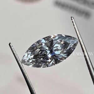 IGI-certifierad Marquise Cut Labbodlad diamant, Labbodlad diamant, IGI-certifierad, Labddiamant för presenter eller smyckestillverkning, Förlovningspresenter