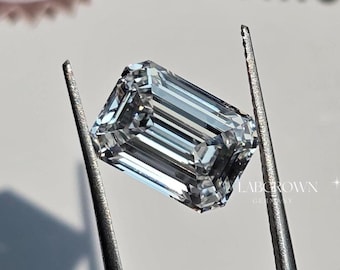 1.00 to 5.00 CT Lab Grown Diamond For Love Emerald Cut Diamond Ring For Jewelry Lab Created diamond ,IGI Certified Diamond, Anniversary Gift