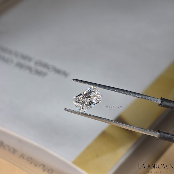 Radiant 1.00 to 5.0CT /Lab Grown Diamond With IGI Certificate/Solitaire Ring/Brilliant Cut/Lab Diamond For Jewelry Making And Gift For Women