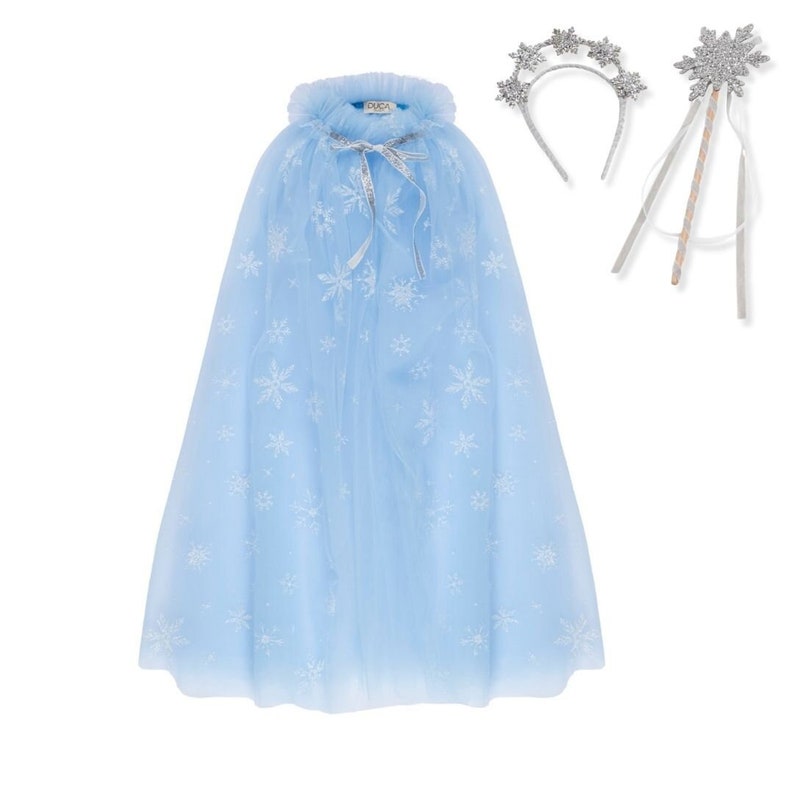 Elsa Frozen Cape Crown and Scepter Set3 Pieces / for Girls 310 Years — free download