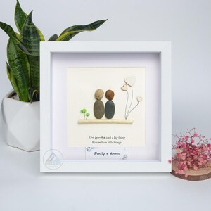 Personalized Best Friend Pebble Art, Birthday Gifts, Gifts For Best Friends, Friends Female, Best Friend Pebble Art, Pebble Art Gift