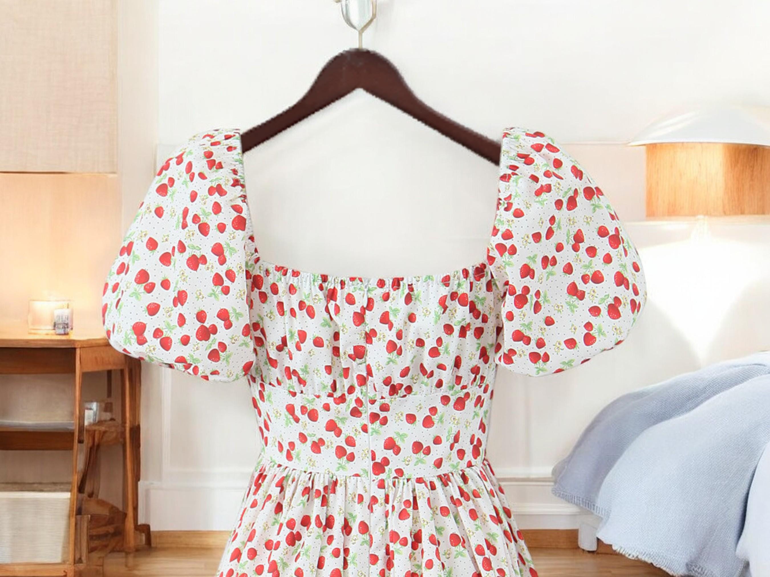 Avaline - Puff Sleeve Mini Dress