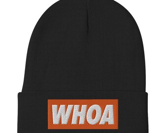 WHOA Joey Lawrence Embroidered Beanie