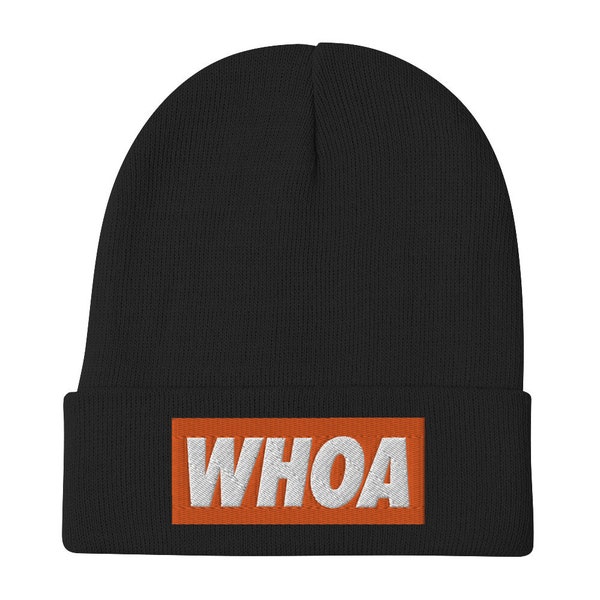 WHOA Joey Lawrence Embroidered Beanie