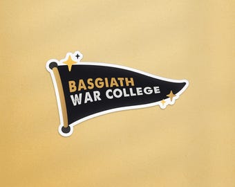 Sticker Basgiath War College, Basgiath, Sticker quatrième aile, quatrième aile, Sticker dragon quatrième aile, Sticker fantaisie pour Kindle, tempête d'onyx