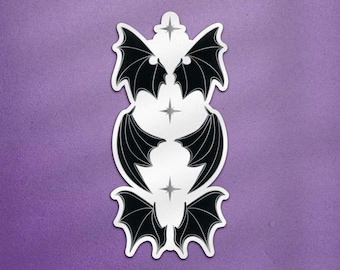 Adesivo ACOTAR per Kindle di Bat Boys, adesivo ACOTAR, adesivo Batboy, regalo per gli amanti dei libri fantasy, adesivo romantico, adesivo Rhysand, Cassian, Azriel