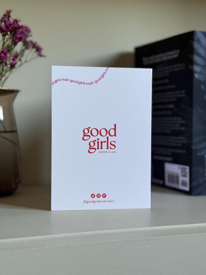 Happy Birthday Fire Breathing B*tch Queen Card, Bookish Birthday Card, Birthday Book Themed Card, Cute Throne of Glass Book Card for Friend image 4