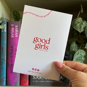 Happy Birthday Fire Breathing B*tch Queen Card, Bookish Birthday Card, Birthday Book Themed Card, Cute Throne of Glass Book Card for Friend image 3