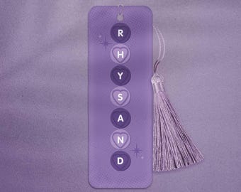 Rhysand Bookmark, ACOTAR Bookmark, Sarah J Maas Bookmark, Rhysand Bookmark, ACOTAR Bookmark, Bat Boy Bookmark, Shadowsinger, Book Boyfriend