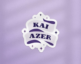 Kai Azer Sticker, Powerless Kai Azer Sticker, Powerless Sticker, Fantasy Sticker for Kindle, Fantasy Book Sticker, Powerless Book Sticker