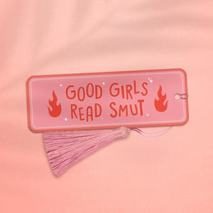 Good Girls Read Smutブックマーク、Smutブックマーク、Spicyブックマーク、Dark Romanceブックマーク、Smut Book Loverギフト、Good Girl Booktokブックマーク