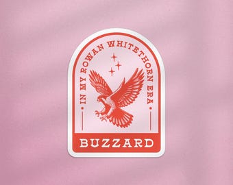 Rowan Whitethorn Era Throne of Glass Kindle Sticker, TOG Sticker, Buzzard Sticker, Fantasy Book Lover Gift, Romantasy Sticker, Rowan Sticker