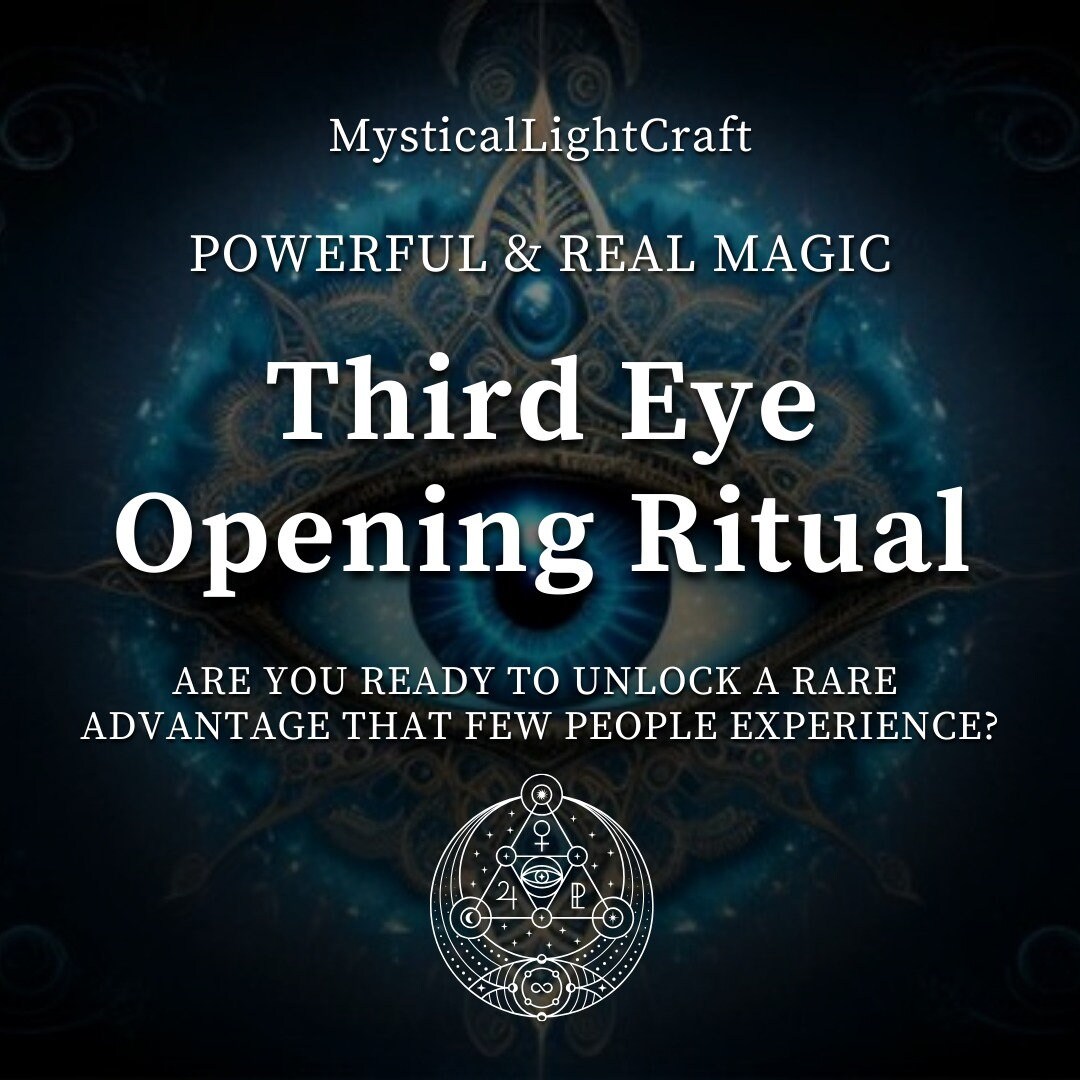 Powerful Third Eye Opening Ritual - Etsy