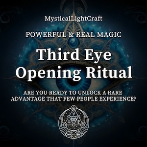Powerful Third Eye Opening Ritual