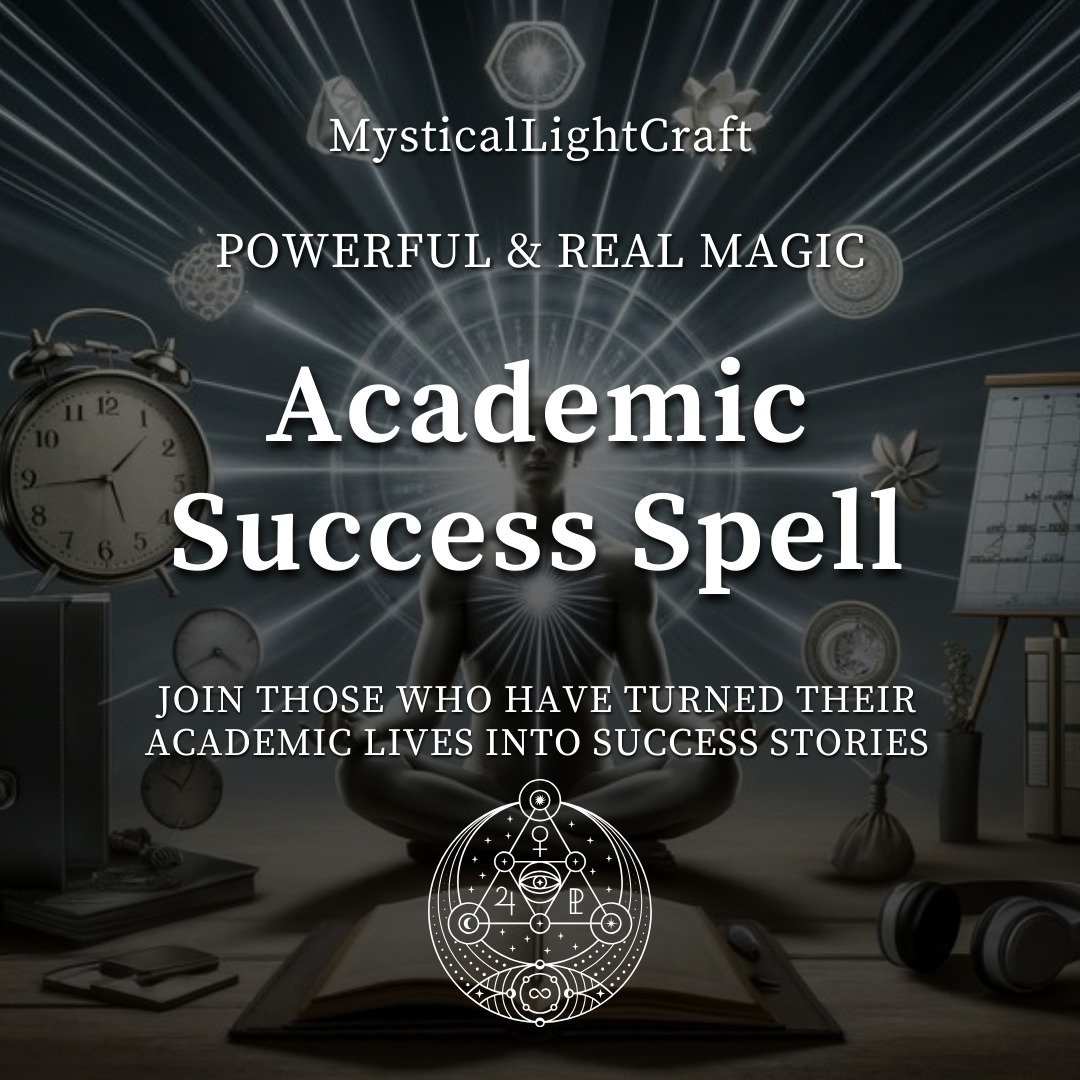 The Most Powerful Academic Success Spell - Etsy