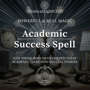 The Most Powerful Academic Success Spell