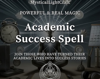 The Most Powerful Academic Success Spell